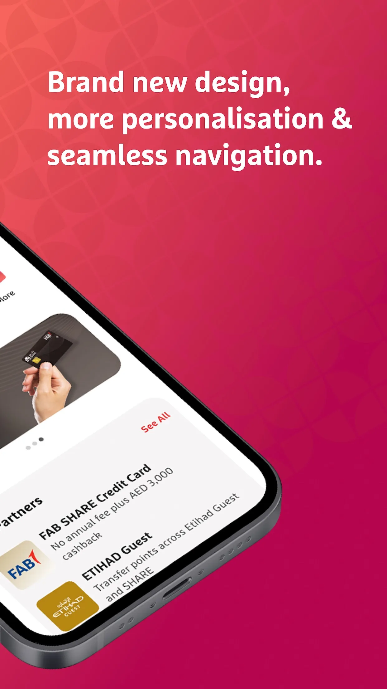 SHARE Rewards App Store screenshot 8 of the official pink mockup set