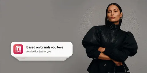SHARE Rewards web showcase — "designed around you" animated app UI